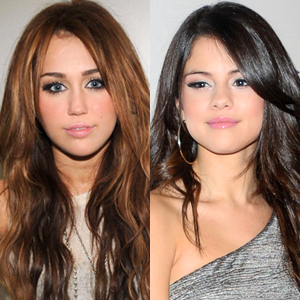 Miley Cyrus, Selena Gomez Miley Cyrus, Selena Gomez